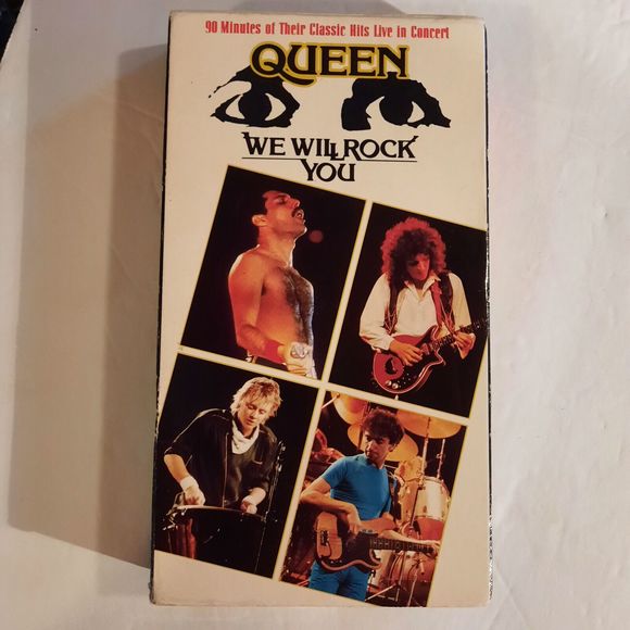 Queen VHS Lot - Greatest Hits, We Will Rock You, Magic Years, Live in Budapest - Picture 8 of 14